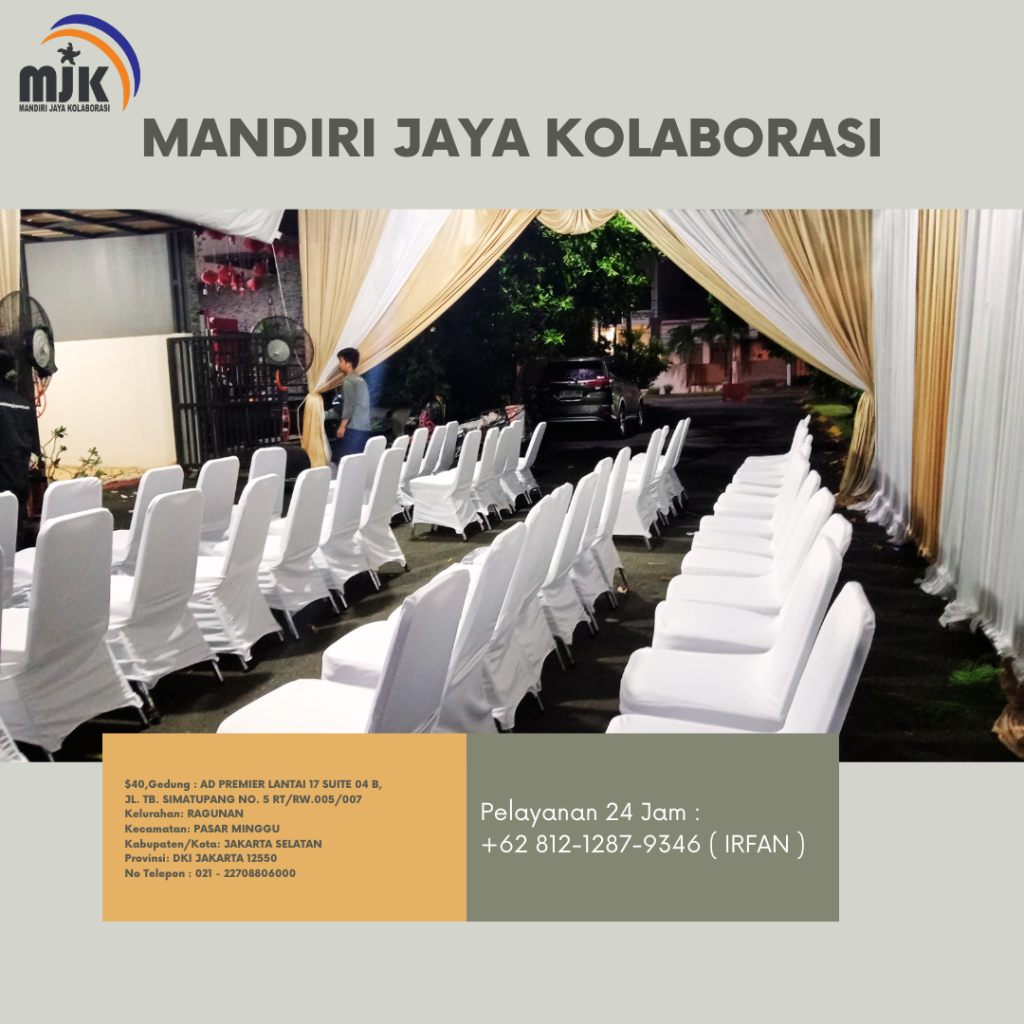 Sewa Tenda Serut,Meja,Kursi Area Bekasi