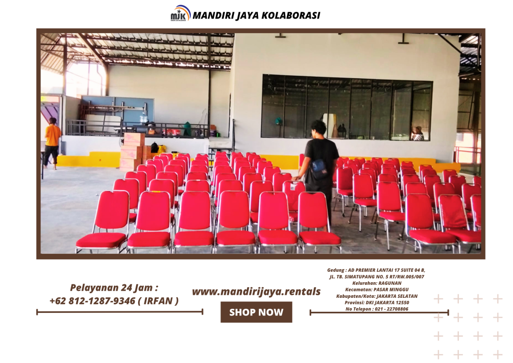 Jasa Sewa Kursi Futura Polos Stainless Daerah Jakarta