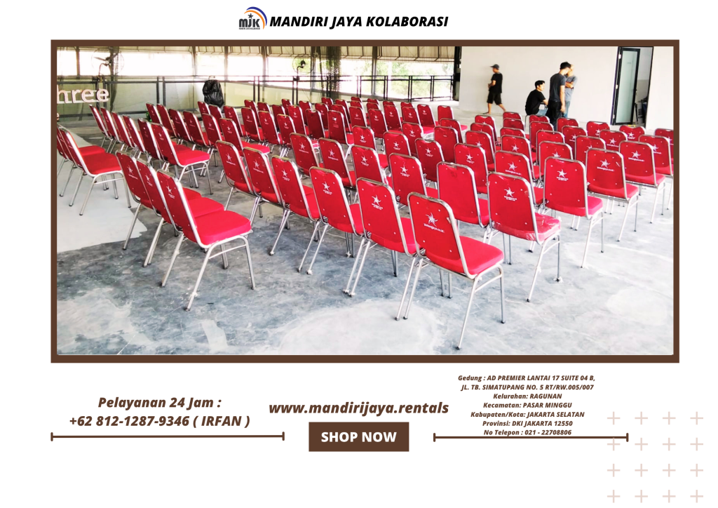 Jasa Sewa Kursi Futura Polos Stainless Daerah Jakarta