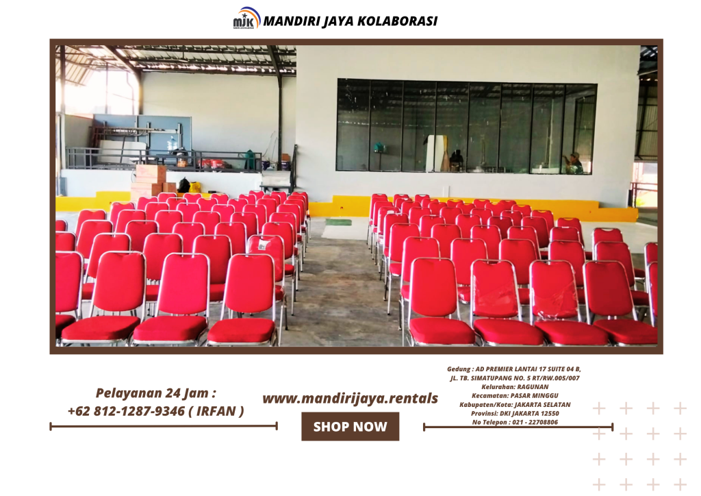 Jasa Sewa Kursi Futura Polos Stainless Daerah Jakarta