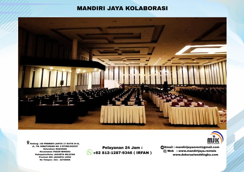 Jasa Sewa Meja Kotak, Kursi Futura Area Jakarta Utara