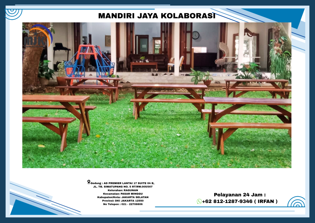 Rental Bangku,Meja Taman,Sewa Tenda Roder Bogor