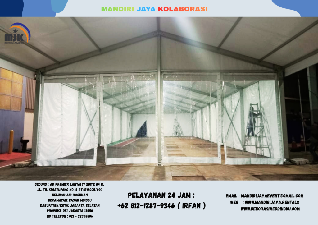 Rental Tenda Bazar,Tenda Kerucut,Tenda Roder Depok