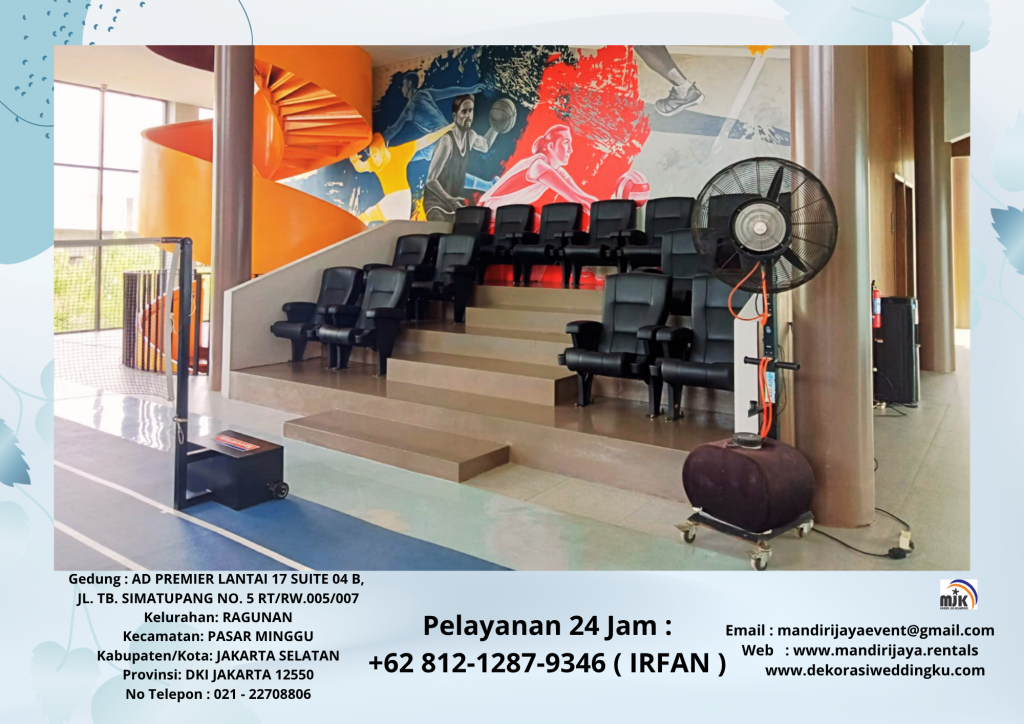 Sewa Misty Fan Blower Uap Air Hemat Daya Jakarta