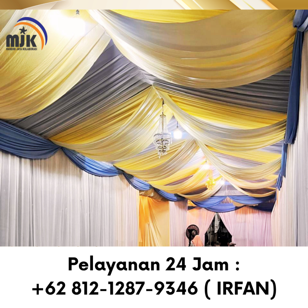 Rental Tenda Dekorasi Serut ,Modifikasi area Jakarta