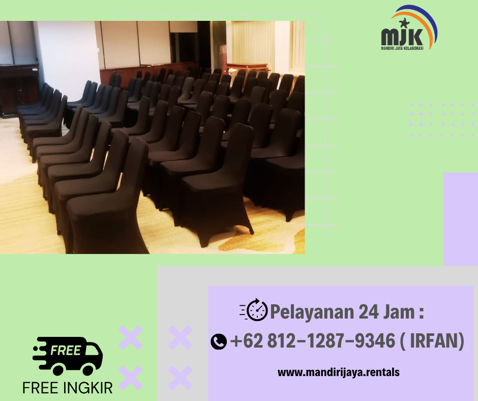 Sewa Kursi Futura Tpye FTR-405 Cover Hitam & Putih Jakarta