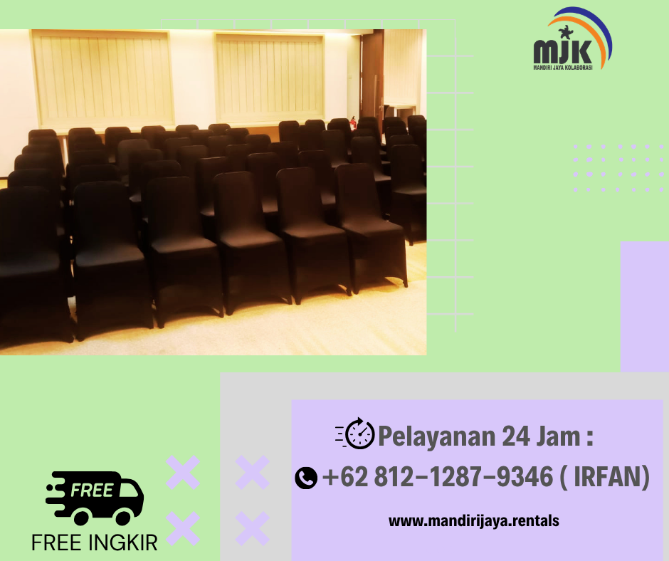 Sewa Kursi Futura Tpye FTR-405 Cover Hitam & Putih Jakarta