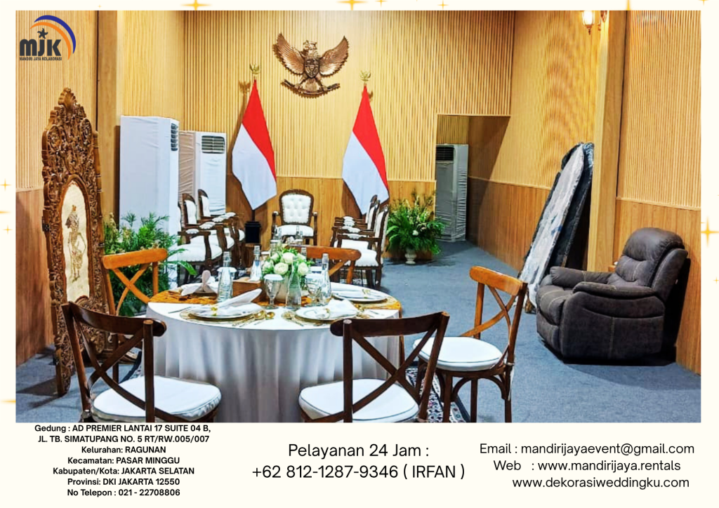 Rental Tenda, Alat Catering,Cross Back Chairs Bogor