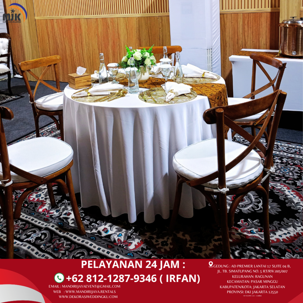 Sewa Kursi Silang,Meja Bundar Jakarta (+62 812-1287-9346 IRFAN)