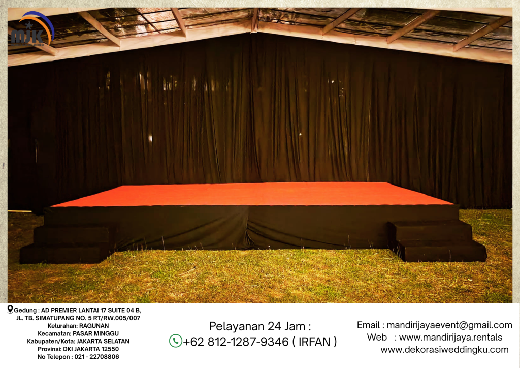Sewa Tenda Transparan,Lampu Taman,Panggung,Backdrop Bogor