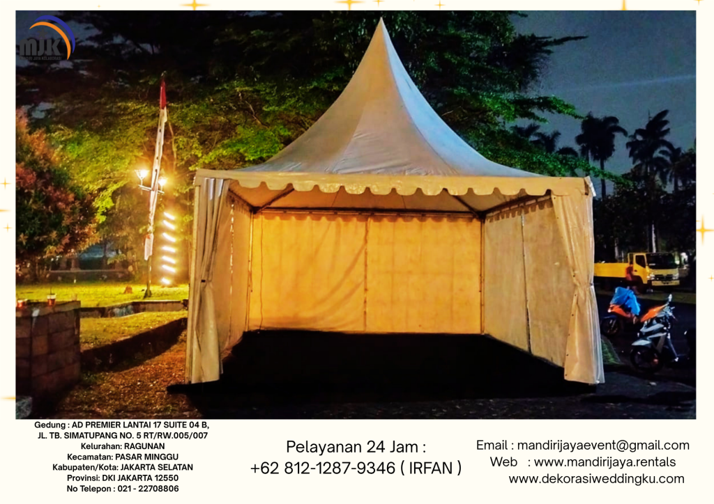 Sewa Tenda sarnafil Terdekat Depok