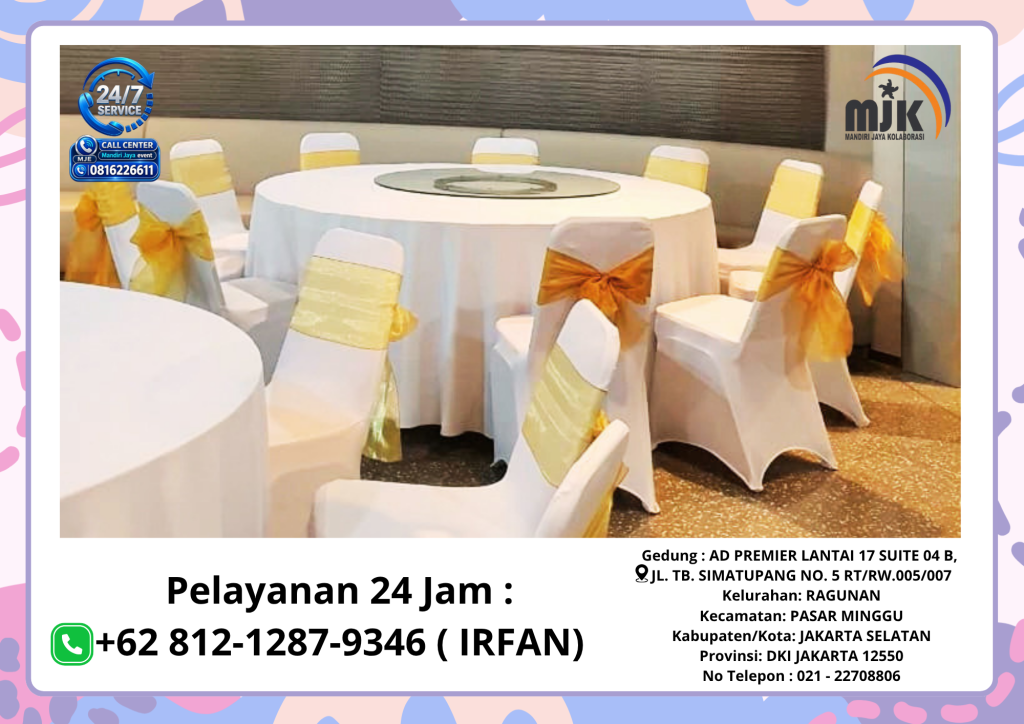Rental Round Table Set Lazy Suzzan Jakarta 081212879346 IRFAN