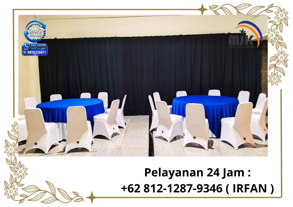 Rental Round table Diameter 400cm Jakarta 081212879346 IRFAN