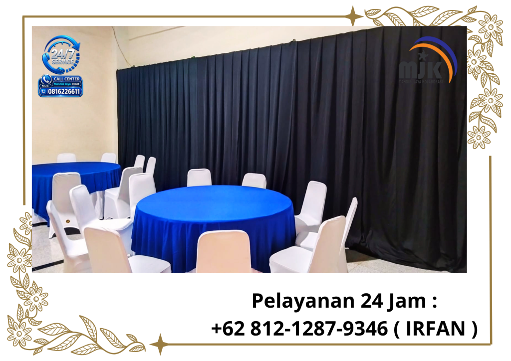 Rental Round table Diameter 400cm Jakarta 081212879346 IRFAN
