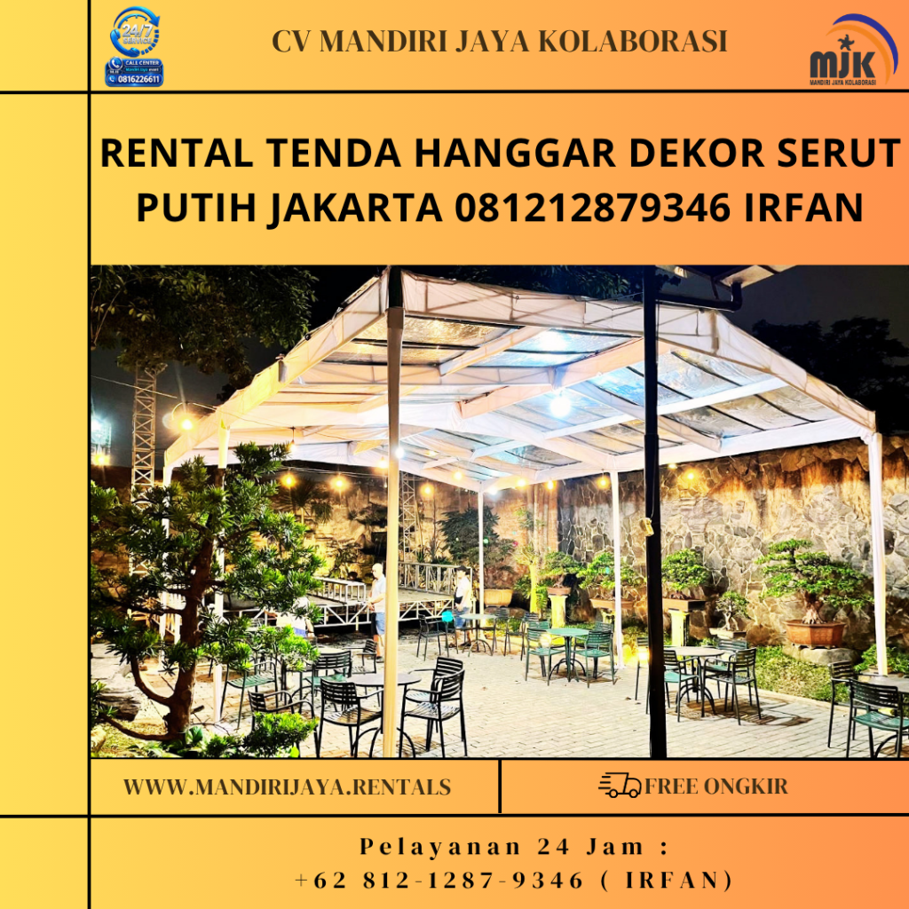 Rental Tenda Hanggar Transparan Jakarta 081212879346 IRFAN