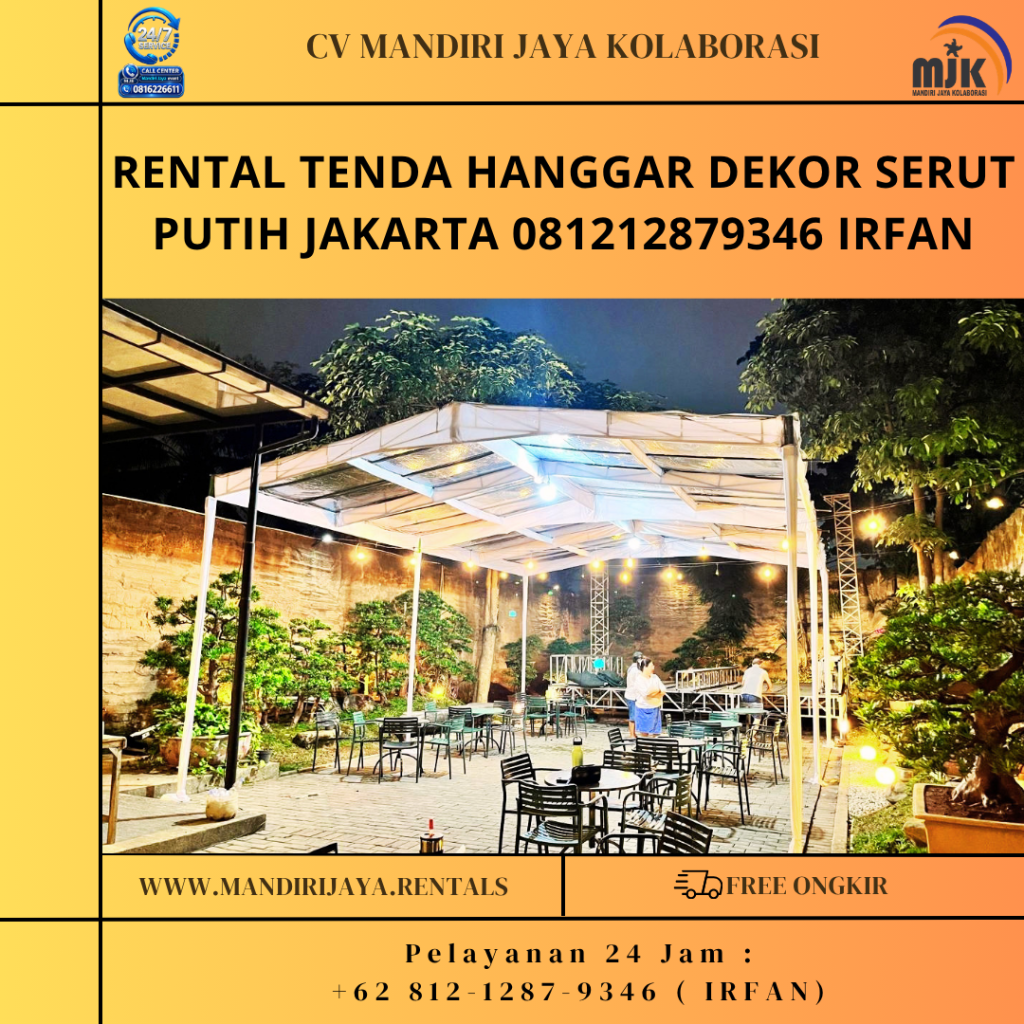 Rental Tenda Hanggar Transparan Jakarta 081212879346 IRFAN