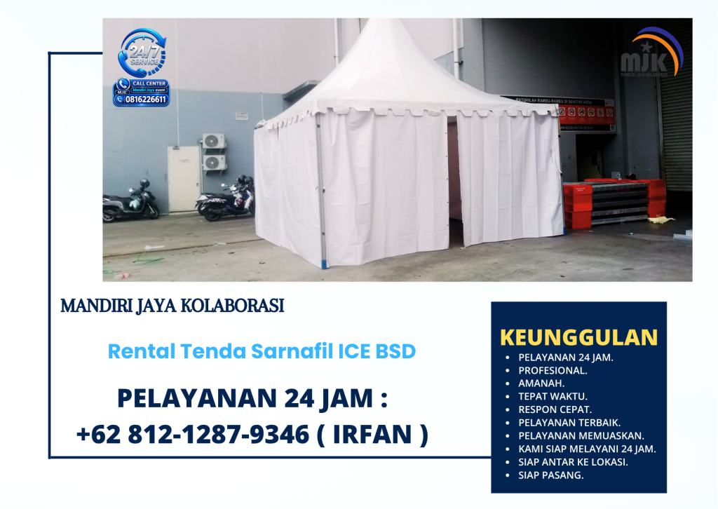 Rental Tenda Sarnafil ICE BSD +62 812-1287-9346 (IRFAN)