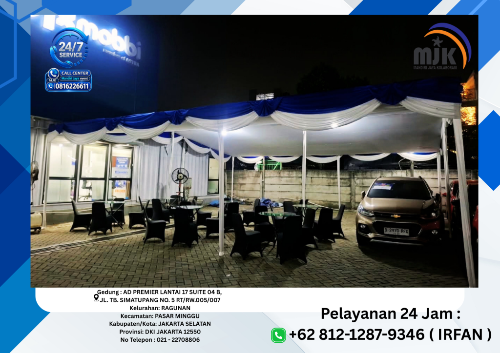 Rental Tenda Serut dan Tenda Plafon Jakarta 081212879346 IRFAN