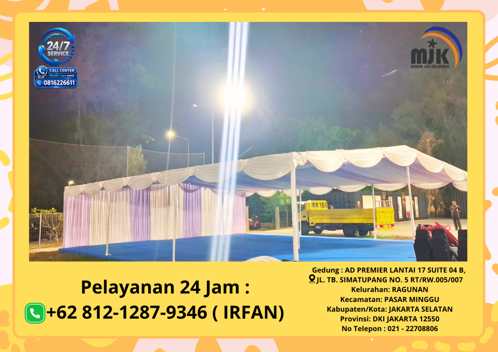 Sewa Tenda Serut,Flooring karawang 081212879346 IRFAN