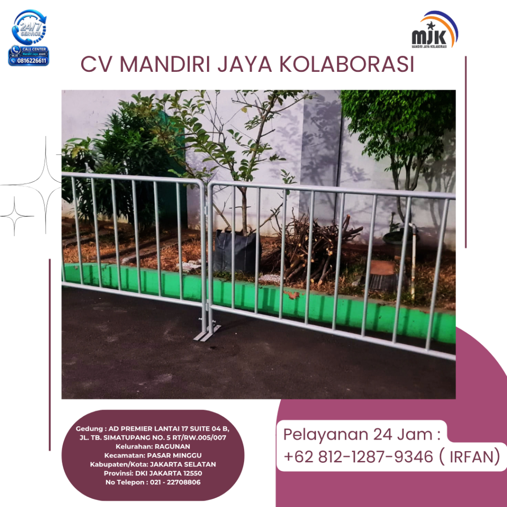 Rental Barstool Dan Rowing Barikade Tangsel 