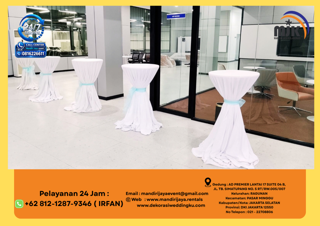 Rental Barstool Putih Kursi Kotak Jakarta 081212879346 IRFAN