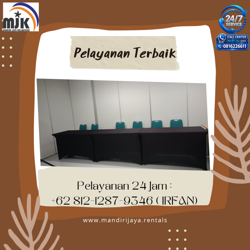 Rental Meja IBM Cover Dan HPL Jakarta 081212879346