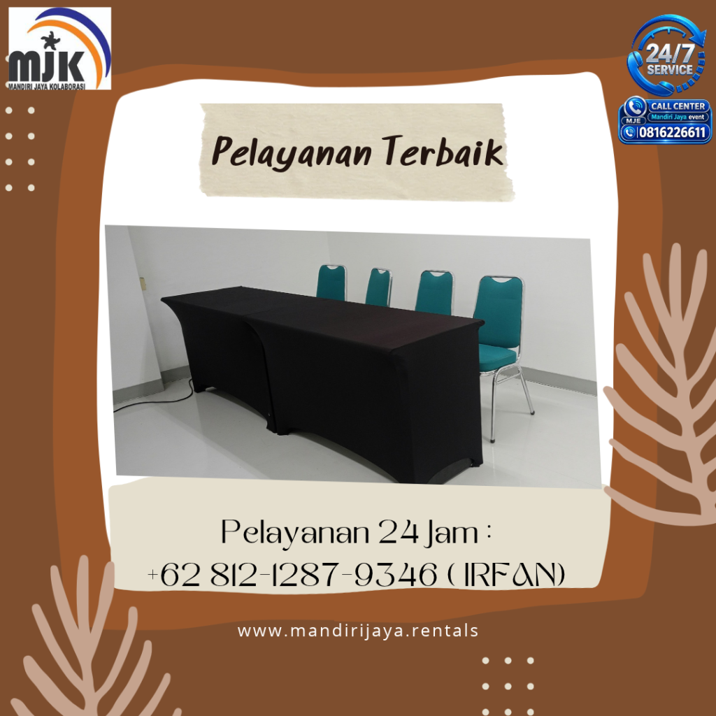 Rental Meja IBM Cover Dan HPL Jakarta 081212879346