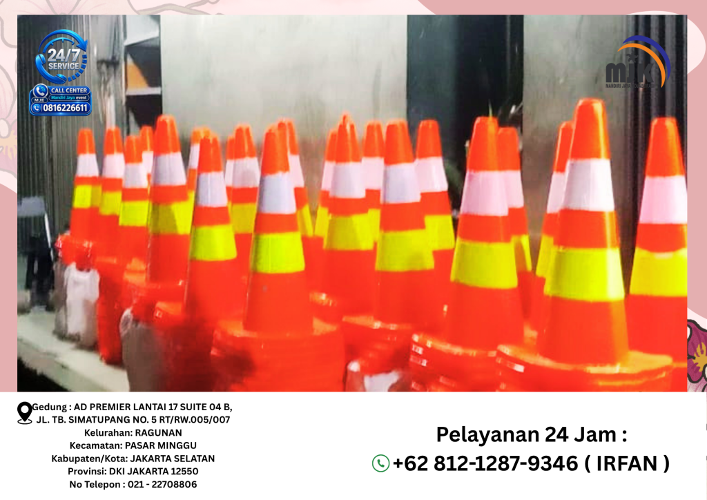 Rental Traffic Cone Jakarta Selatan 081212879346 IRFAN