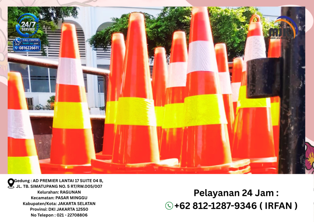 Rental Traffic Cone Jakarta Selatan 081212879346 IRFAN