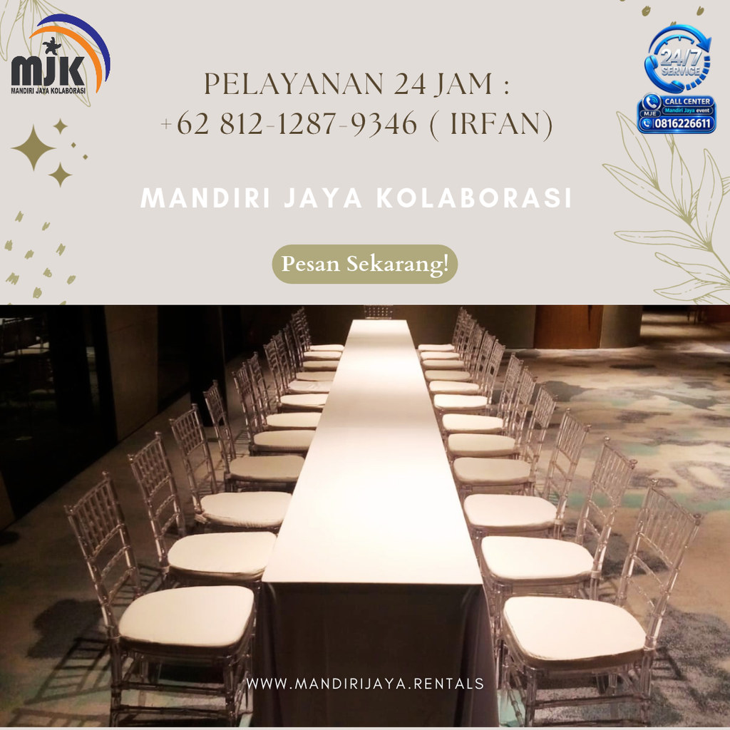 Sewa Meja IBM,Kursi Akrilik Jakarta 081212879346