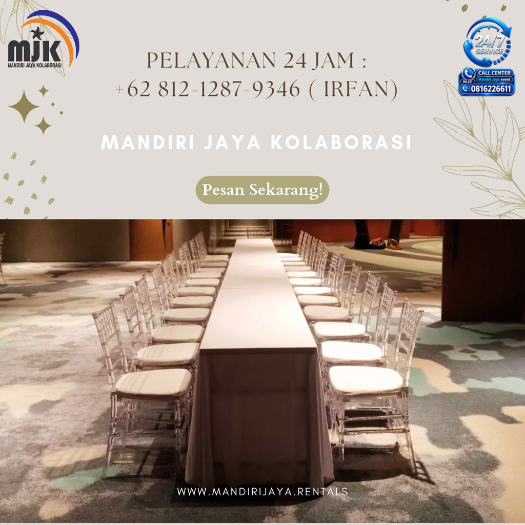 Sewa Meja IBM,Kursi Akrilik Jakarta 081212879346