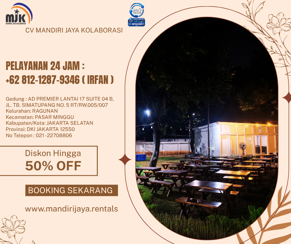 Sewa Meja Kursi Taman Berkualitas Area Karawng 081212879346 IRFAN