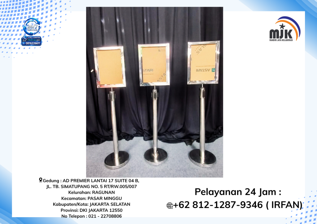 Sewa Sign Out Ukuran A3 & A4 Jakarta 081212879346 IRFAN