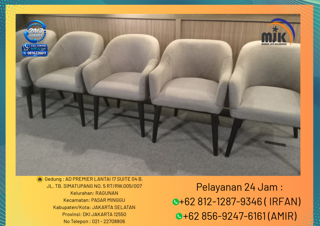 Sewa Sofa Studio, Meja Retro Putih Jakarta 081212879346